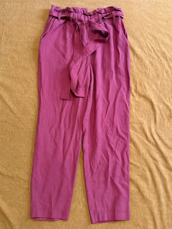 a new day Pants - A new day Paper bag pull on pants medium burgundy